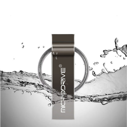 MicroDrive 128GB USB 2.0 Metal Llavero U Disco Unidad USB Llavero Metal