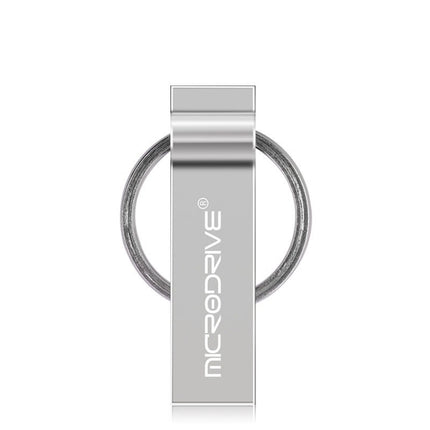 MicroDrive 128GB USB 2.0 Metal Llavero U Disco Unidad USB Llavero Metal