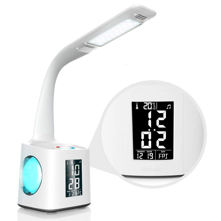 YWXLight 10W Lámpara De Mesa Con Control Táctil Portalápiz
