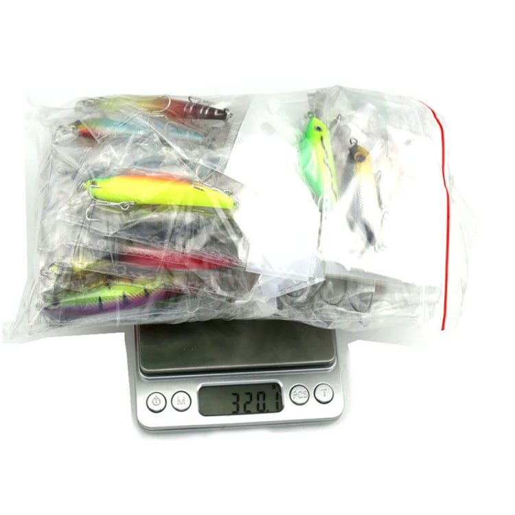 HENGJIA Set002 Señuelos Lentejuelas Metalizadas Para Lubina