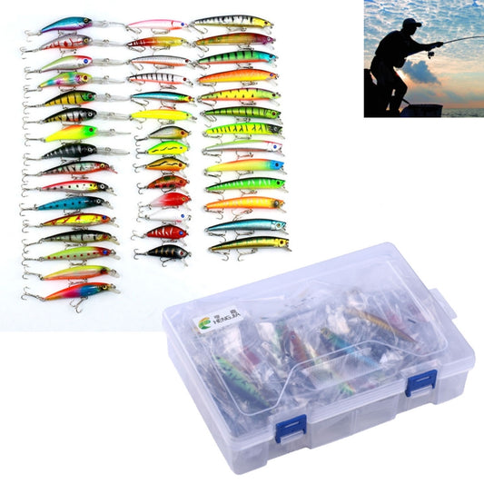 HENGJIA Set002 Señuelos Pesca43Piezas Lentejuelas Metálicas