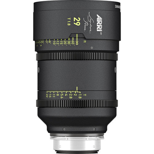 ARRI Signature Prime 29mm T1.8 Lente Cine 11-Blade Iris Enfoque Acoplado