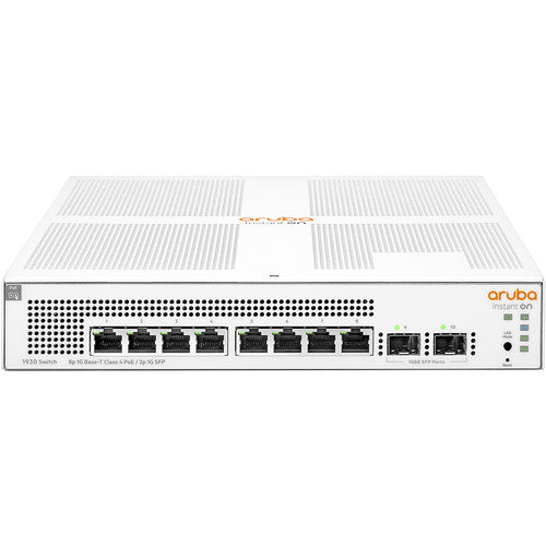 HPE Networking Instant On 1930 Switch PoE+ 8 Puertos 124W y AP22 WiFi 6 Kit 2 Puntos
