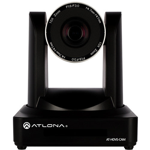 Atlona AT-HDVS-CAM Cámara PTZ USB 1080p Zoom 10x Kit Extensor HDBaseT 330'
