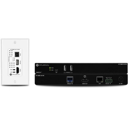 Atlona AT-HDVS-CAM Cámara PTZ USB 1080p Zoom 10x Kit Extensor HDBaseT 330'