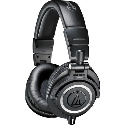 Audio-Technica ATH-M50x Auriculares Monitor con Estuche Universal y Cable Espiral