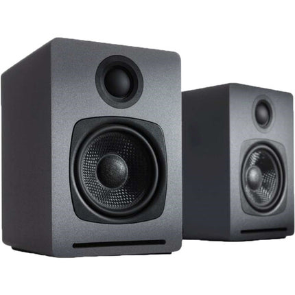 Audioengine A1 Sistema de Altavoces Bluetooth con Soportes DS1M para Escritorio 2.75" Woofer 15° Inclinación Vertical