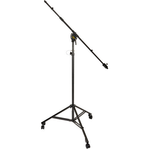 Auray MS-SB1W Soporte de Micrófono Estudio Ajustable 52-90" con Boom Telescópico 49-89.5" y Base con Ruedas