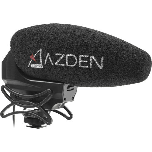 Azden SMX-30 Micrófono Escopeta para Cámara con Boompole RODE 24h Baterías