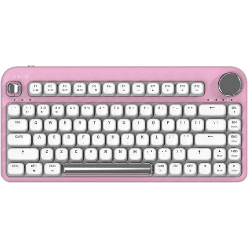 AZIO IZO Kit Teclado y Ratón Inalámbrico Rosa Bluetooth 5.0 y 5000mAh