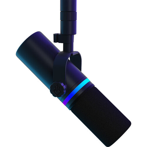 BEACN Mic Micrófono Dinámico USB para Podcast Kit 2 Personas con Brazo Boom y Supresión de Ruido