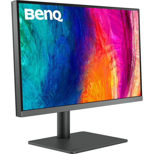 BenQ Dual 27" DesignVue PD2706U Monitor 4K UHD 3840x2160 Dual Ergo Arm Kit