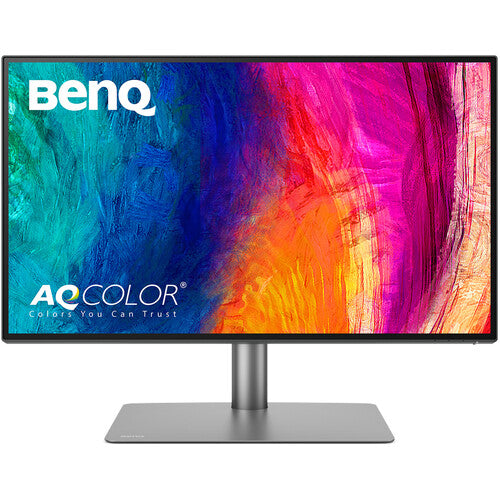 BenQ 27" DesignVue PD2725U Monitor 4K HDR IPS 3840x2160 60Hz con Ergo Arm Blanco