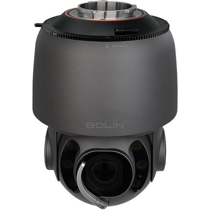 Bolin Technology SD530NX Cámara PTZ Exterior NDI HX3 Sensor CMOS 1 2.8" Kit Adaptador y Soporte de Pared