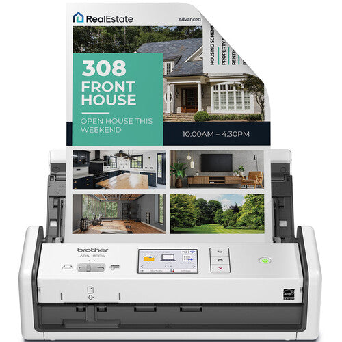 Brother ADS-1800W Escáner Inalámbrico Con Pantalla Táctil a Color