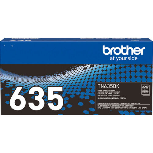 Brother TN635 Cartucho de Tóner Color Standard para Impresora Láser 4 Colores