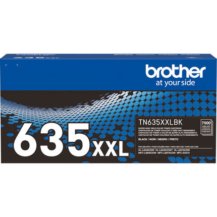 Brother TN635XXL Kit Cartuchos Toner Color Negro 7500 Paginas Cyan Magenta Amarillo 6500 Paginas