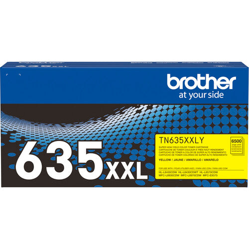 Brother TN635XXL Kit Cartuchos de Tóner Cian Magenta Amarillo 7500 Páginas