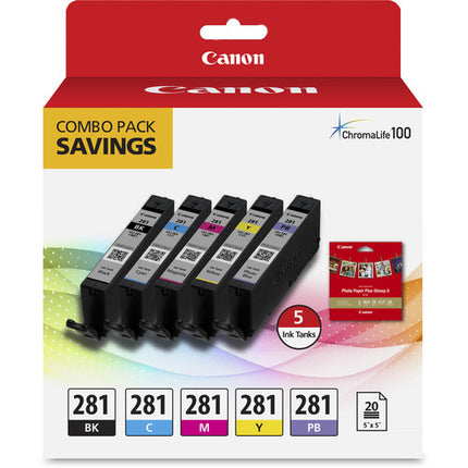 Canon PIXMA TR8620a Impresora Multifunción Inalámbrica Velocidad 15 ipm Kit Tinta 5 Colores Papel Fotos 5x5''