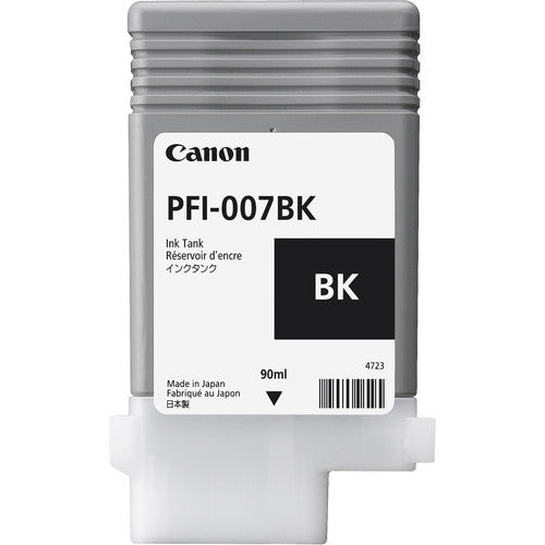 Canon PFI-007 Juego de Tintas 90mL para Impresora Gran Formato imagePROGRAF iPF670E 24"