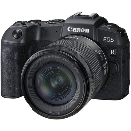 Canon EOS RP Cámara sin Espejo con Objetivo RF 24-105mm f4-7.1 y Kit de Accesorios Webcam