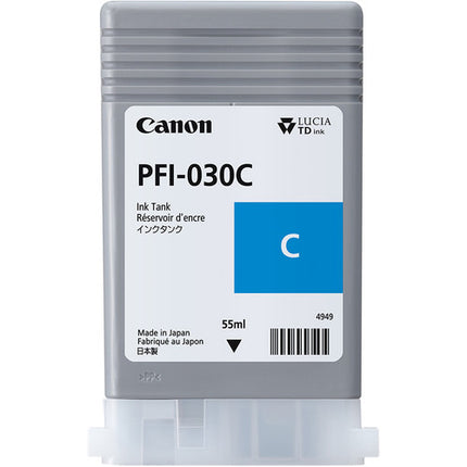 Canon PFI-030 Kit de Tintas para Impresoras Formato Grande 55ml Resistente al Agua