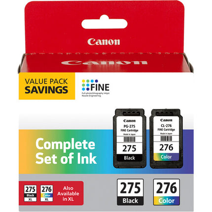 Canon PIXMA TS3720 Impresora Multifunción Inalámbrica 4800x1200 dpi con Kit Tinta PG-275/CL-276