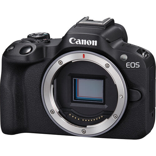 Canon EOS R50 Cámara sin Espejo 24.2MP 4K 30p Kit Esencial Negro