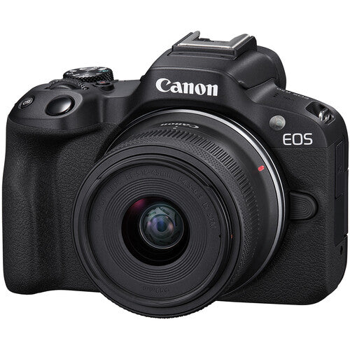 Canon EOS R50 Cámara Sin Espejo 24.2MP 4K + Kit Essentials 128GB
