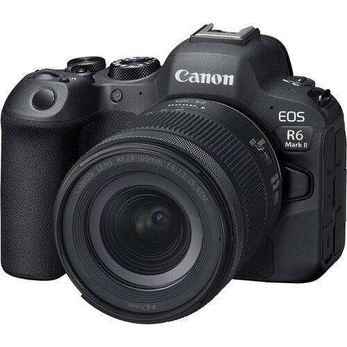 Canon EOS R6 Mark II Cámara Sin Espejo 24.2MP 4K60 24-105mm y Grip Batería