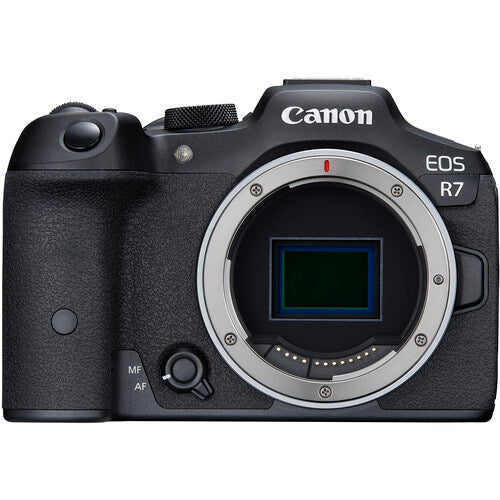 Canon EOS R7 Cámara Sin Espejo 32.5MP 4K60 con Kit Esencial 128GB