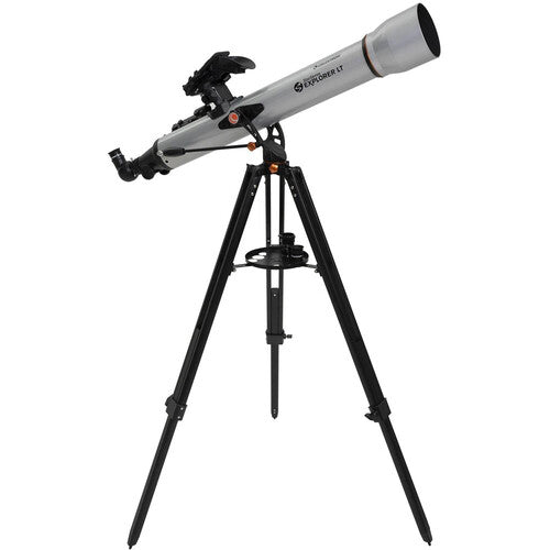 Celestron StarSense Explorer LT 80AZ Telescopio Refractor 80mm f/11 con Filtro Solar EclipSmart