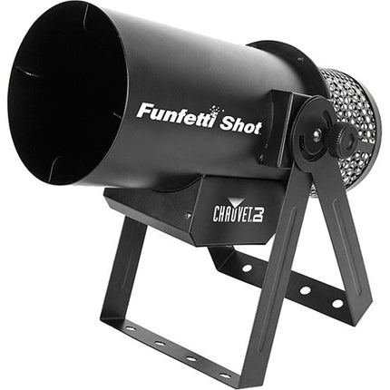 CHAUVET DJ Funfetti Shot Lanzador de Confeti Kit con 2 Recargas y DMX