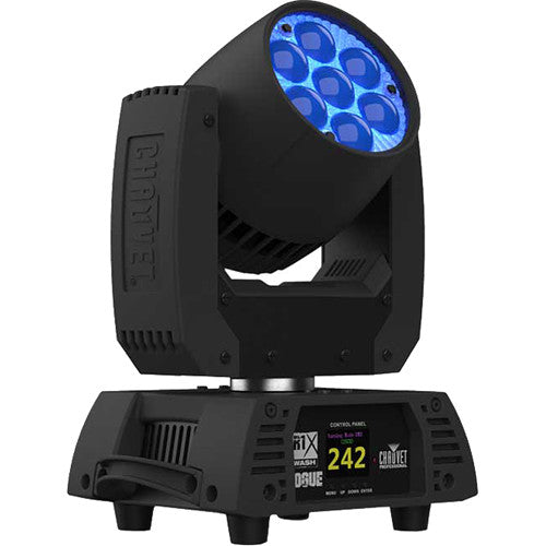 CHAUVET Professional Rogue R1X Wash Cabeza Móvil RGBW LED Ángulo 8-30° Kit 2 unidades con Maletín