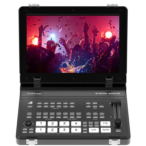 CineTreak CT-PT20 Kit NDI PTZ 2 Cámaras Zoom Óptico 20x Switcher HDMI