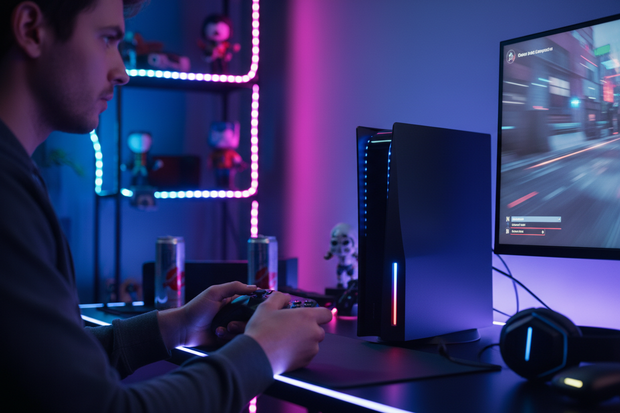 Consolas Gaming en uso