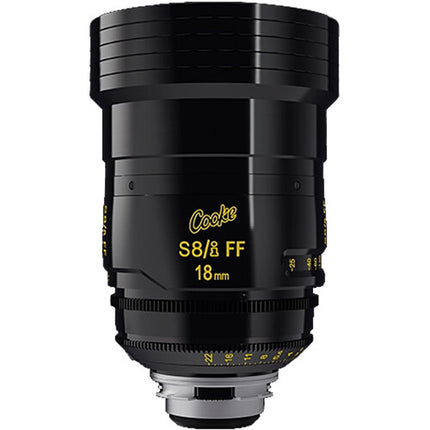 Cooke S8i Full-Frame Plus Set de 8 lentes T1.4 con distancias 18 a 135mm y diámetro frontal 104mm ARRI PL