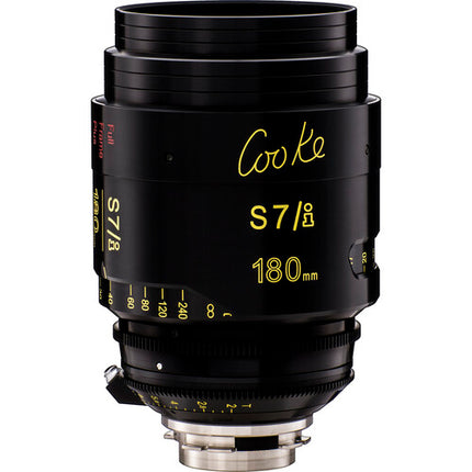 Cooke S7/i Lente Cine Full Frame 180mm T2.0 PL Mount Cam-Style Focus 270°