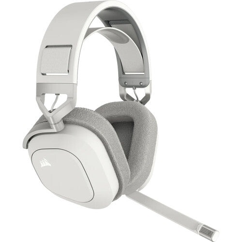 CORSAIR HS80 Max Wireless Gaming Headset (White) Audífonos Dolby Atmos