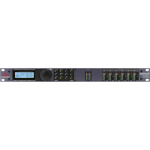 dbx DriveRack 260 Sistema de Gestión de Altavoces con Micrófono y Cable XLR