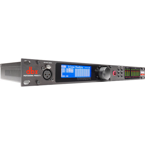 dbx DriveRack VENU360 sistema gestión altavoces 5x6 enrutamiento 31 bandas ecualizador referencia micrófono