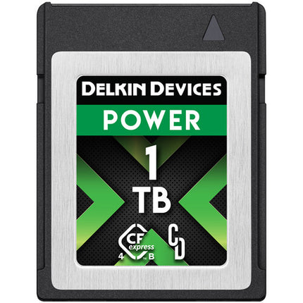 Delkin Devices 1TB POWER 4.0 CFexpress Tipo B Tarjeta de Memoria 3560 MB/s 3220 MB/s 2-Pack