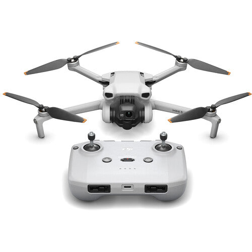 DJI Mini 3 Drone 4K30 Video 48MP Gimbal Giratorio Para Retrato RC-N1