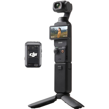 DJI Osmo Pocket 3 Creator Combo Cámara Gimbal Lente Gran Angular Kit Completo