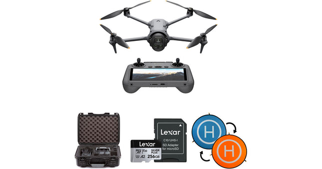 DJI Mavic 4 Pro Drone 6K60 HDR 100MP Hasselblad Gimbal 3-Axis 360 Grados