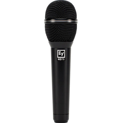 Electro-Voice ND76 Micrófono Dinámico Cardioide para Voz 4-Pack con Cápsula Antichoque y Imán Neodimio