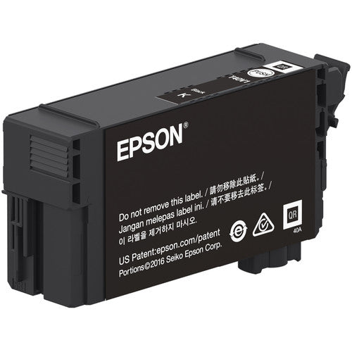Cartuchos de tinta Epson UltraChrome XD2 T40V negro y color para impresoras SureColor 50mL y 26mL