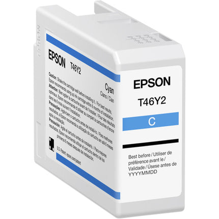 Epson T46Y UltraChrome PRO10 Cartucho de Tinta para Impresora Foto 50mL 10 Colores