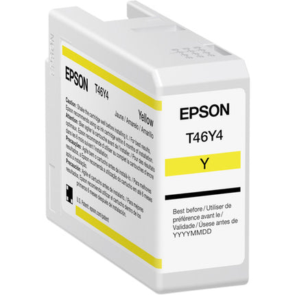 Epson T46Y UltraChrome PRO10 Cartucho de Tinta para Impresora Foto 50mL 10 Colores