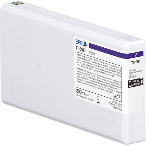 Epson T55V UltraChrome PRO10 Kit de Tintas 10 Colores 200ml para SureColor P5370